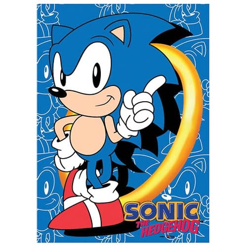 Sonic the Hedgehog Classic Sonic Wall Scroll